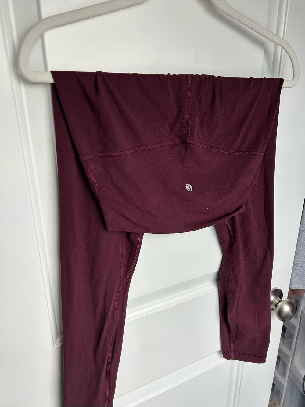 lululemon athletica Kids Maroon Leggings